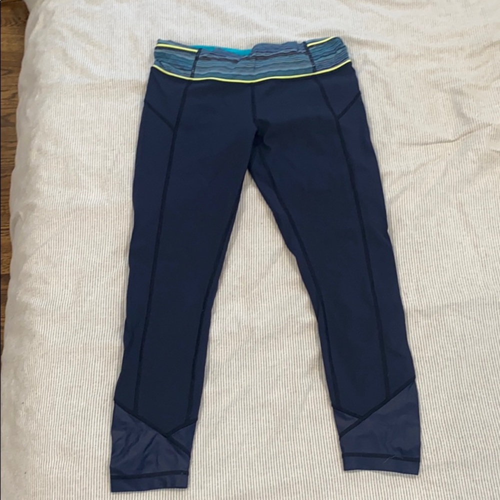 Lululemon running cropped pants